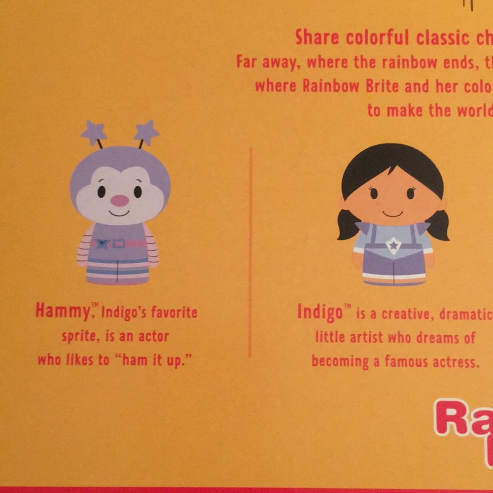 FINAL PRICE Rainbow Brite itty bittys by Hallmark - Picture 9 of 11